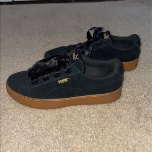 puma vickky platform ribbon